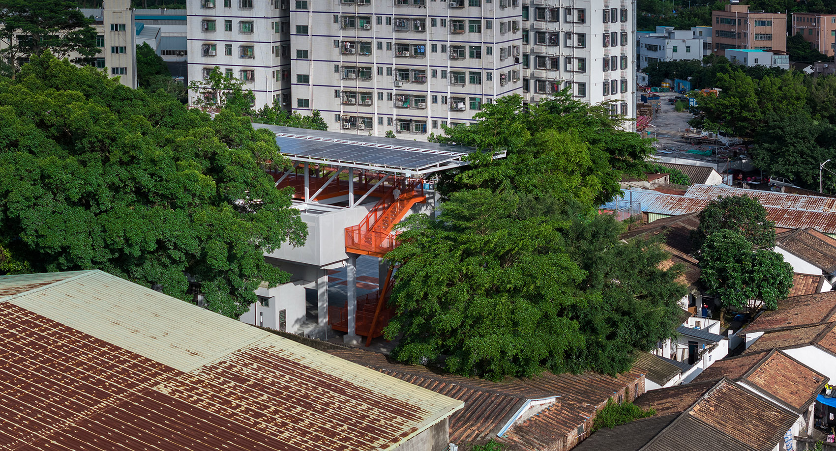 羌下村戏台变形记,深圳丨中国深圳丨自组空间设计-34