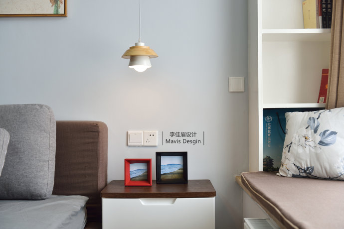 李佳眉设计 | 南昌 140㎡北欧风格住宅，温馨有爱生活空间-30