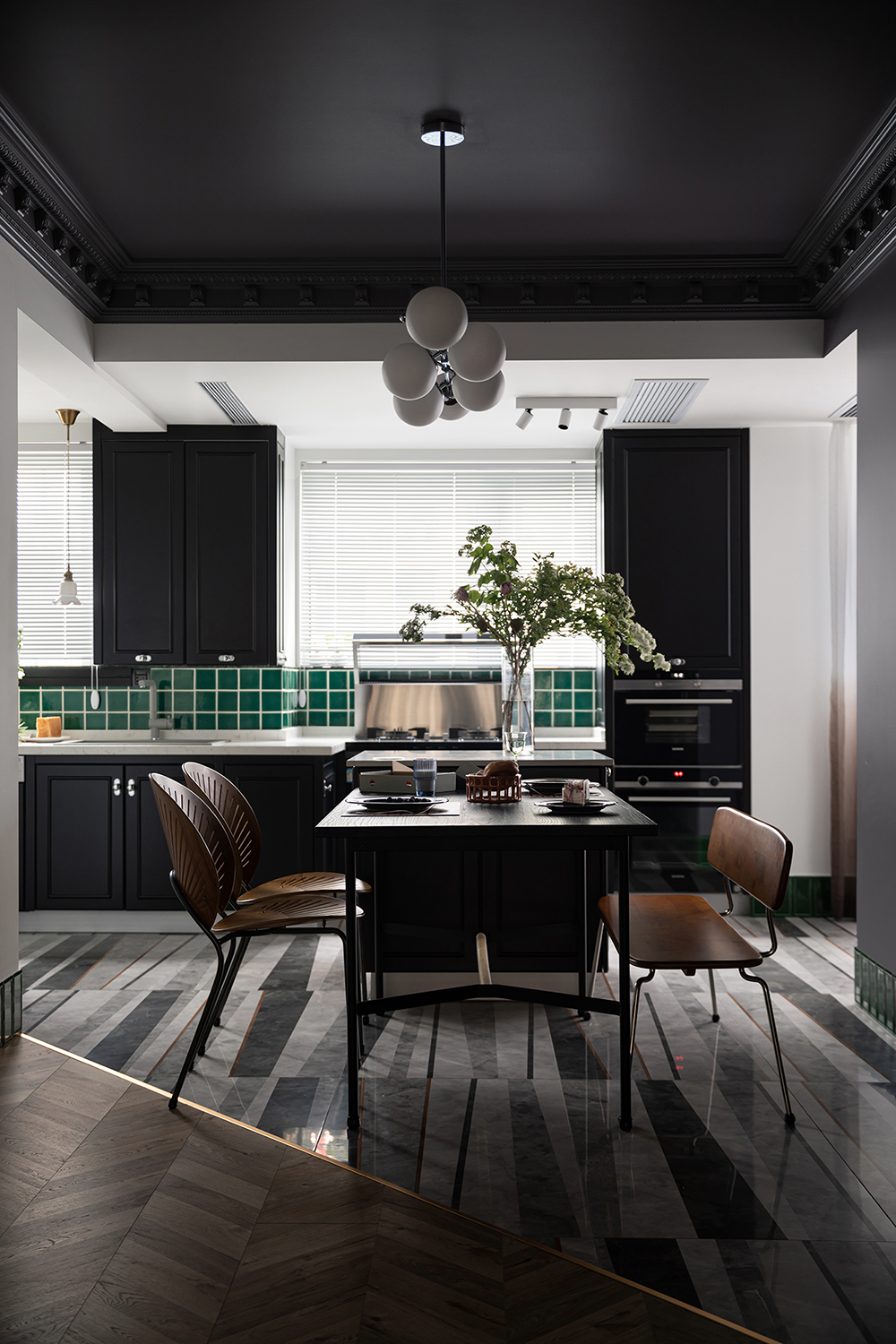 南洋复古风,151㎡家居空间的诗意探索-51