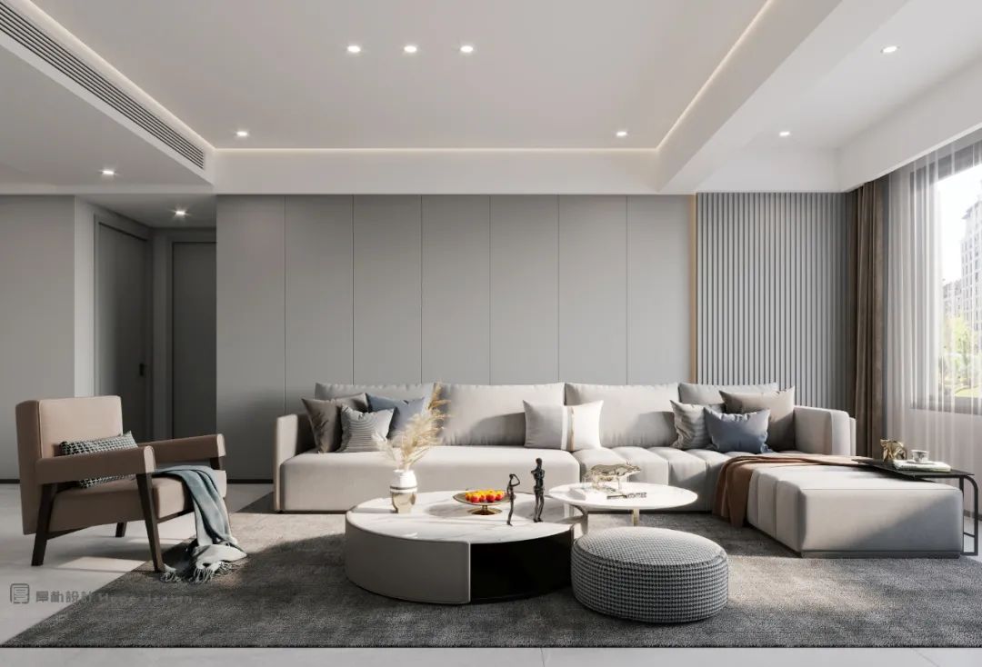 东锦园简约奢华,厚朴设计诠释生活美学-12