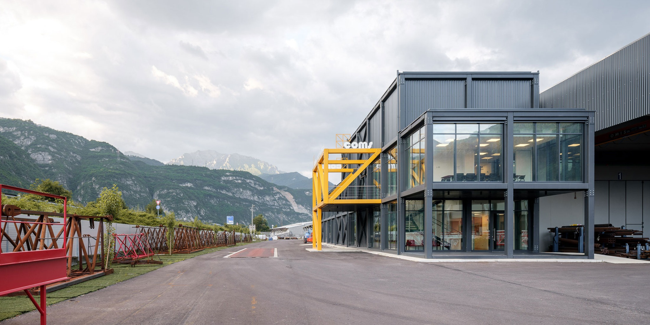 金属木工公司新办公室丨意大利布雷西亚丨Nicola Martinoli-26