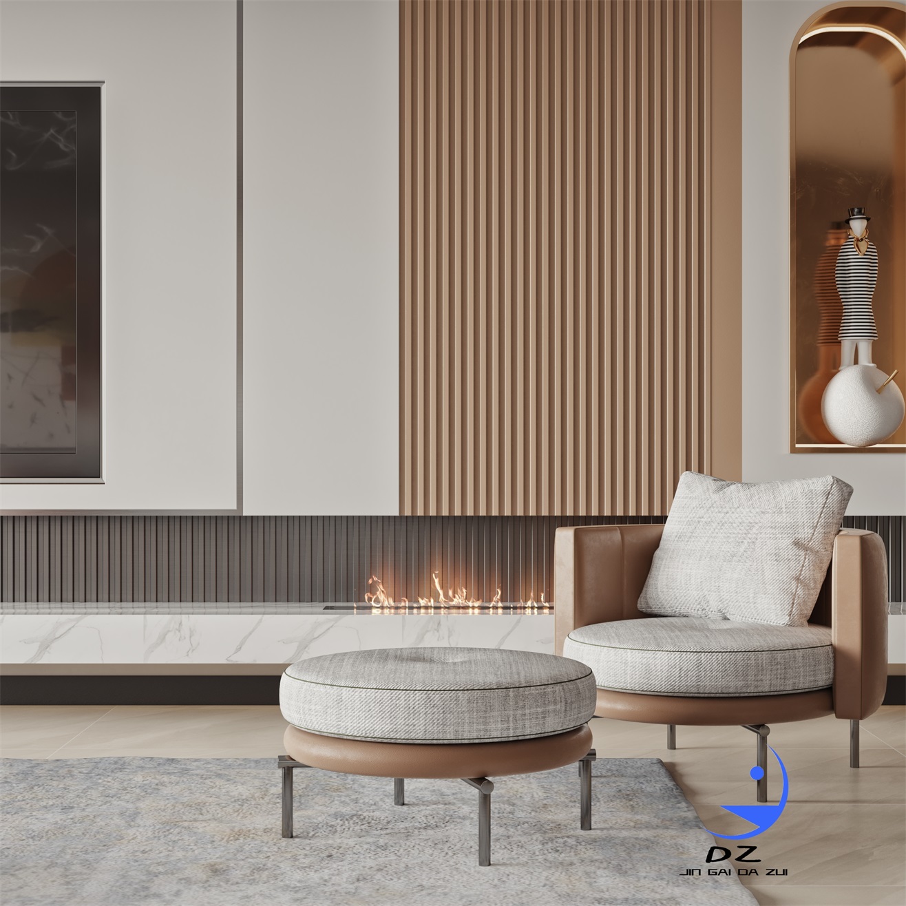 现代室内表现案例-11