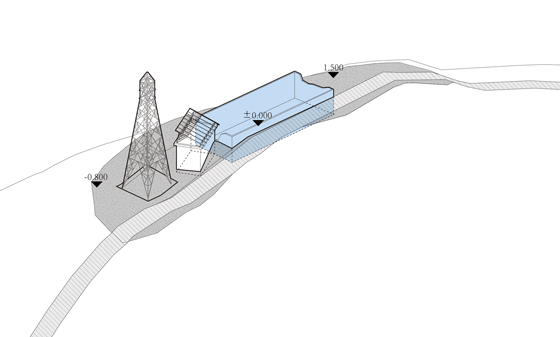 深圳梅沙尖城市看台丨中国深圳丨line+建筑事务所-18