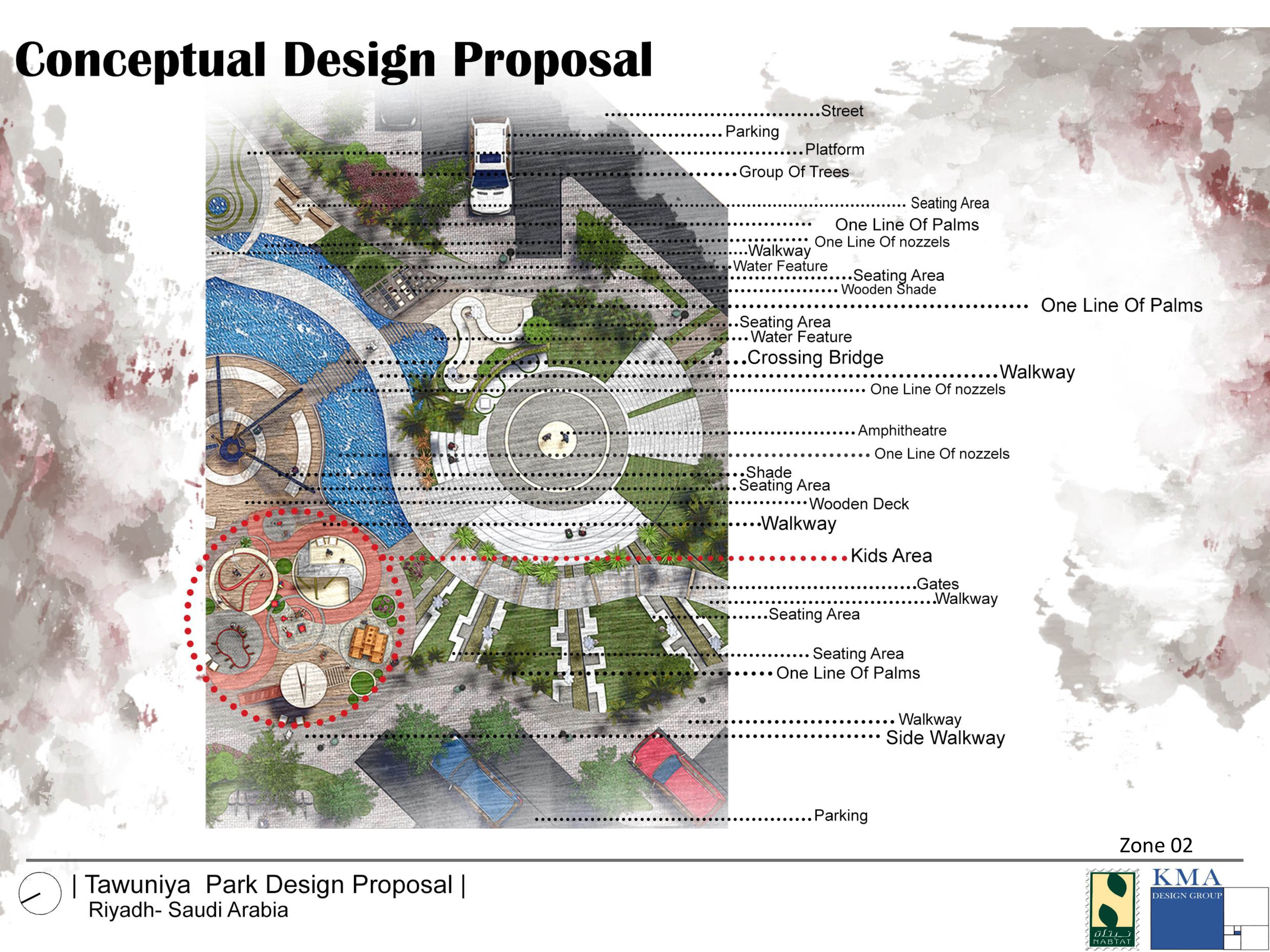 TAWUNIA PARK 设计提案丨沙特阿拉伯利雅得丨KMA DESIGN GROUP-7