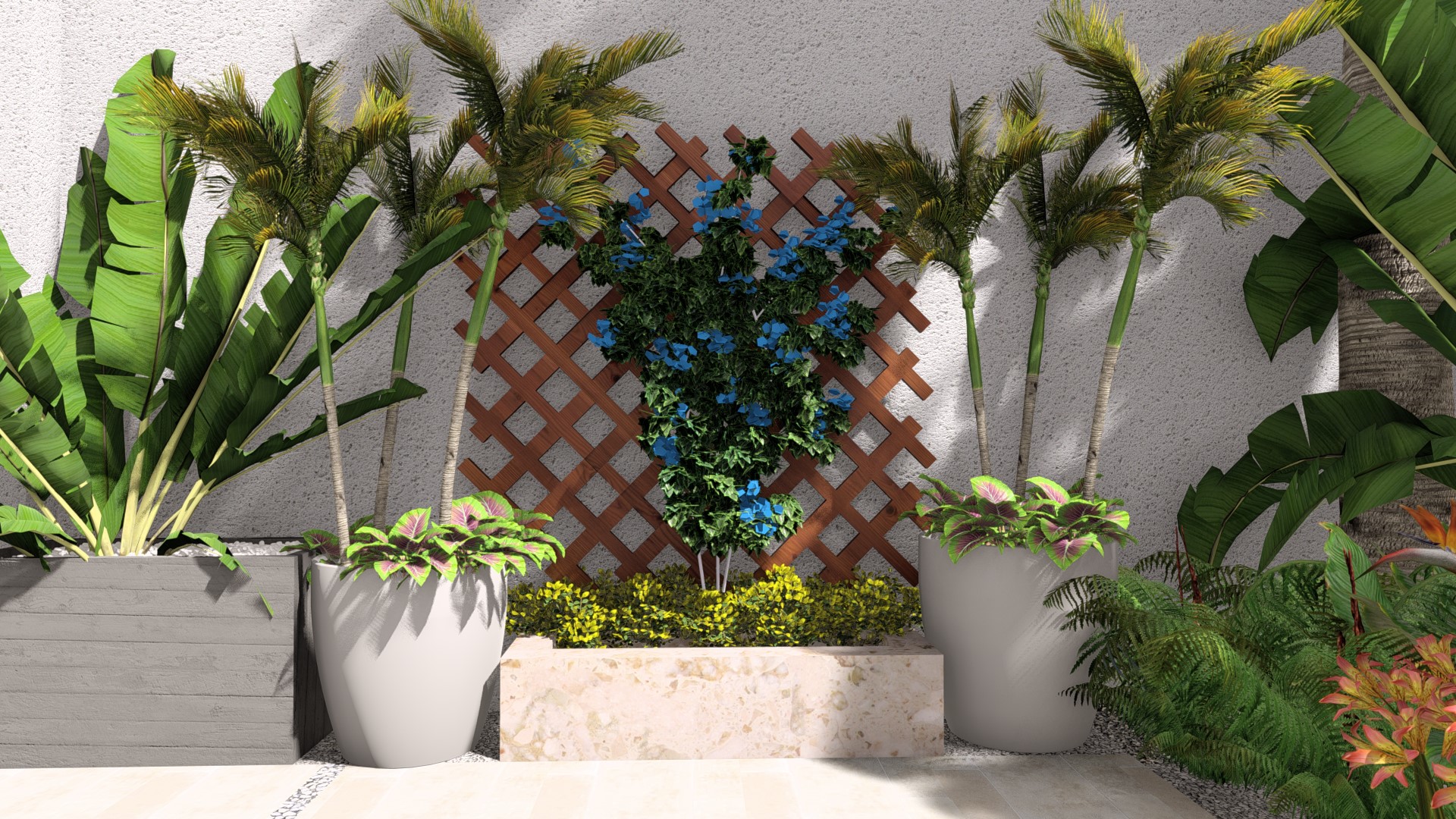 郁郁葱葱的局部花园丨Amr Emara-9