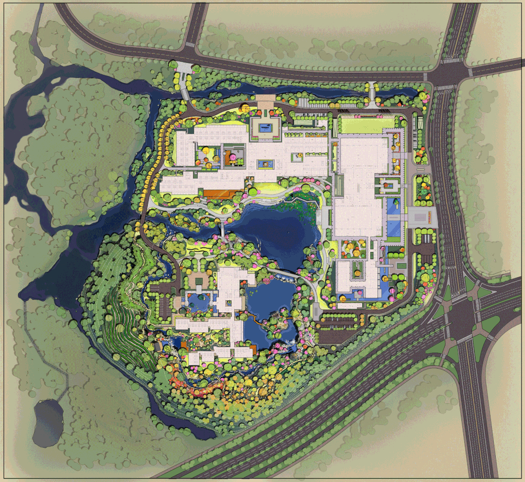 金华亚运分村整体园林景观设计丨中国金华丨中国美术学院风景建筑设计研究总院有限公司—景观与公共艺术研究院-10