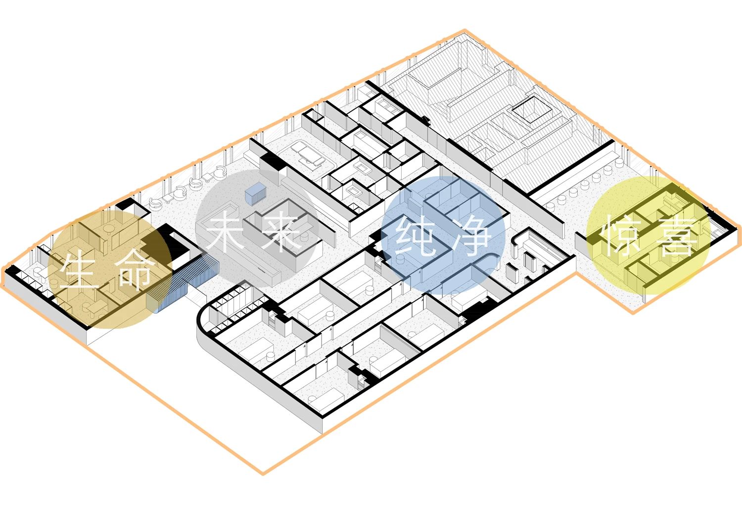 杭州百信瑞元医美机构室内设计丨中国杭州丨鲸鱼(杭州)建筑设计事务所有限公司-15