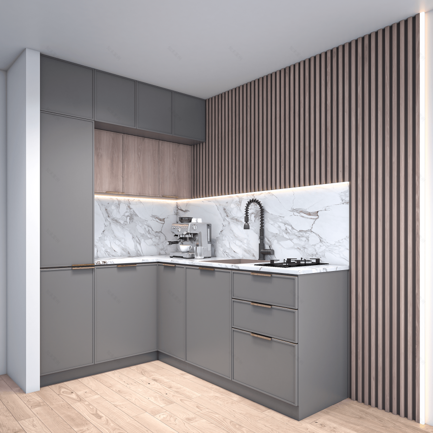 现代小厨房丨约旦安曼丨SARA ALNAIM-4