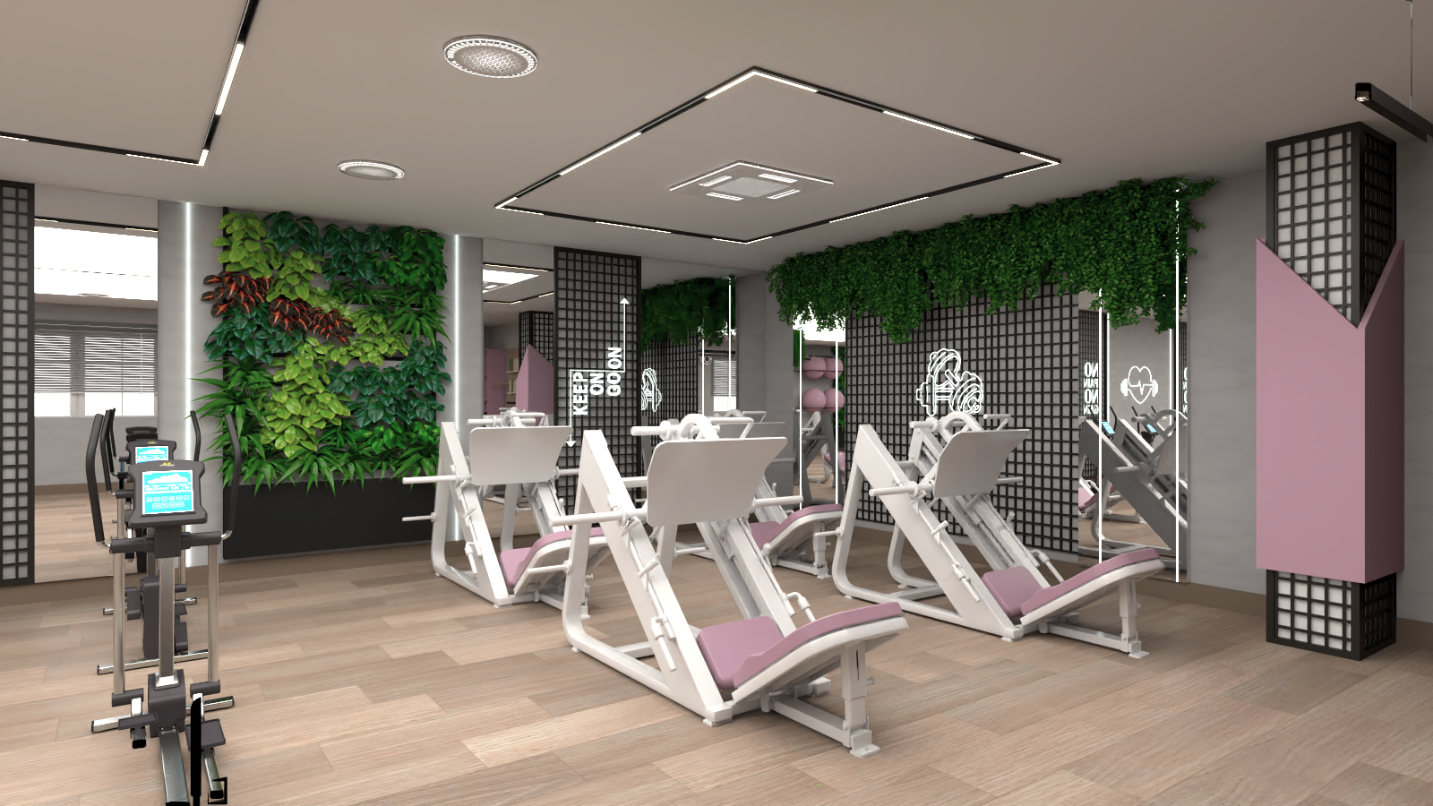Women's Gym With "ECOTECHNOLOGY SYSTEM"-8