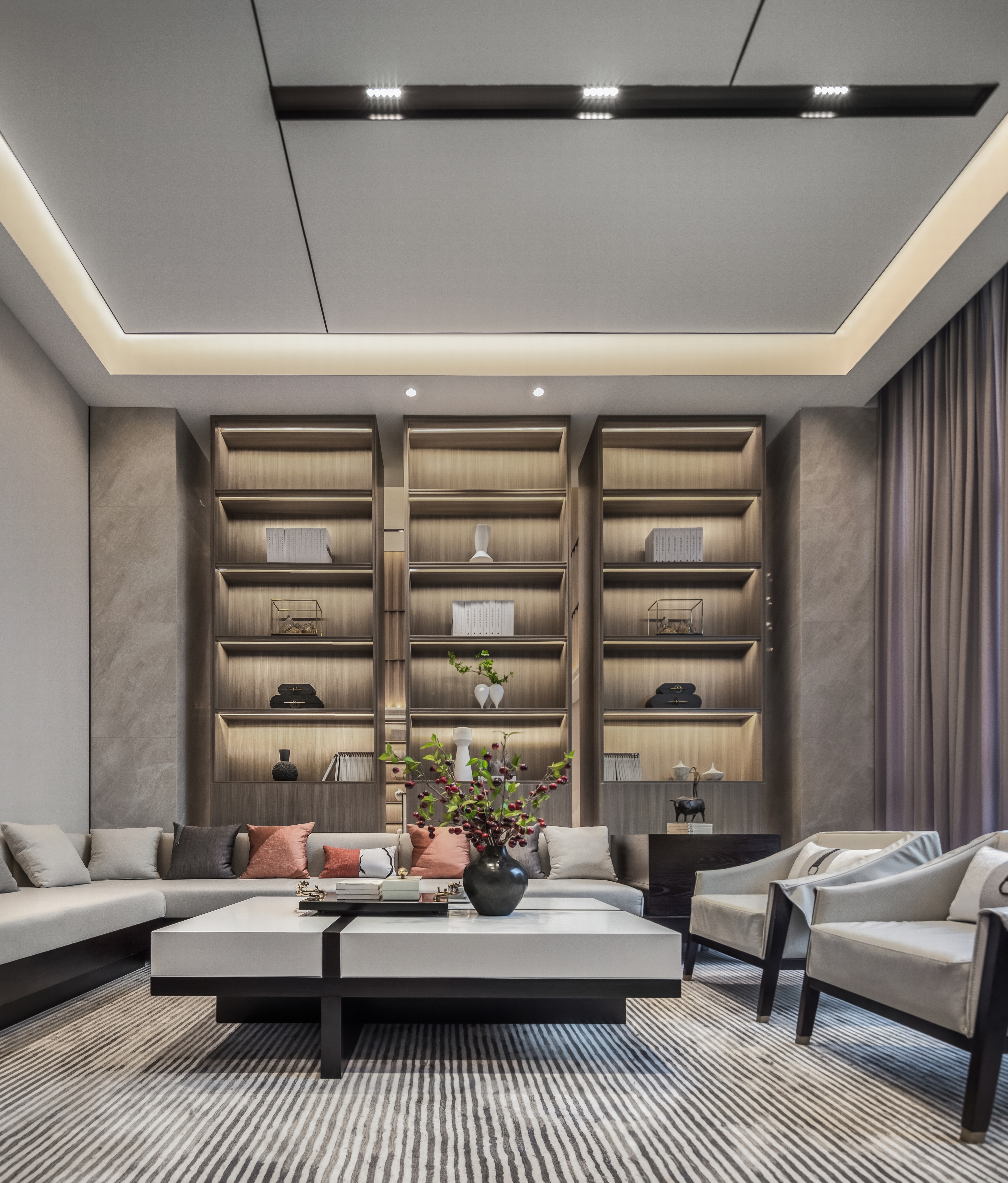 新乡建业橙园销售中心丨中国新乡丨郑州青草地装饰设计有限公司-12