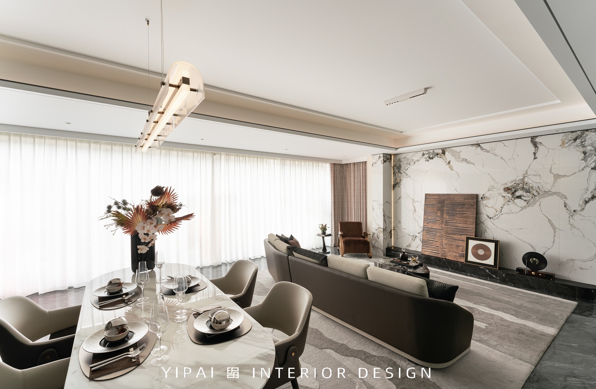 成都·人居国贸·林语上城样板间软装设计丨中国成都丨深圳市伊派室内设计有限公司-4