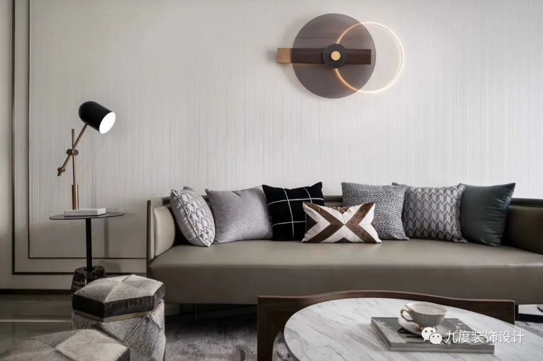 现代意式装点生活之美——中南南充原山名邸样板间设计-15