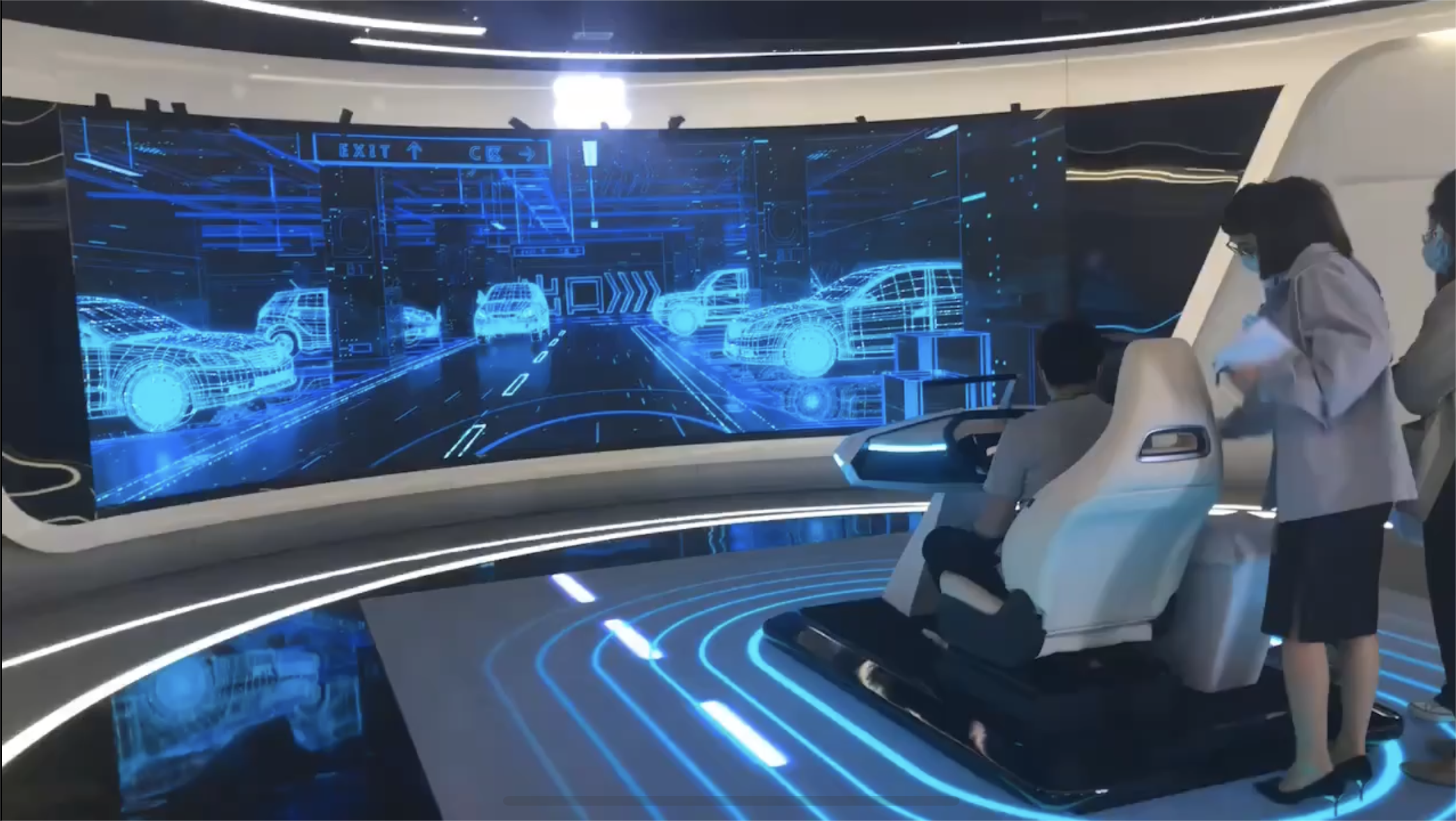 展厅设计/德赛西威智慧出行展厅-20