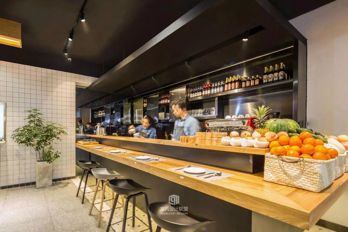 全文室内设计-“每天”美式休闲餐厅-35