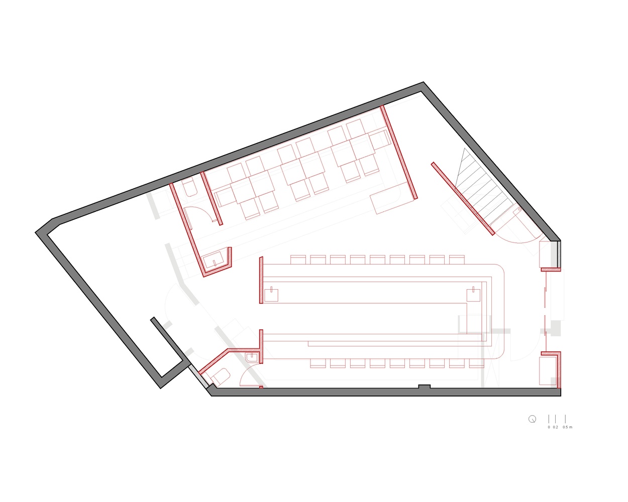 大鸟 YAKITORI 汾阳路店丨中国上海丨TUO 建筑设计-23