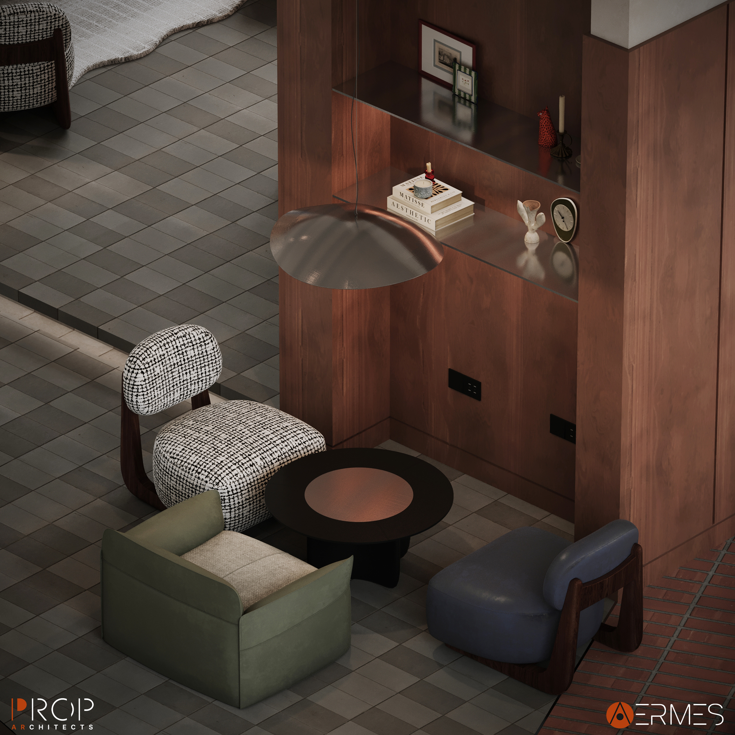 奥博咖啡馆丨沙特阿拉伯丨PROP & AERMES ARCHITECTS-17