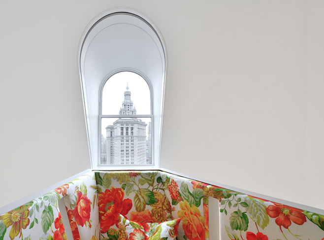 纽约曼哈顿顶层 penthouse 室内设计丨美国曼哈顿丨David Hotson Architect-36
