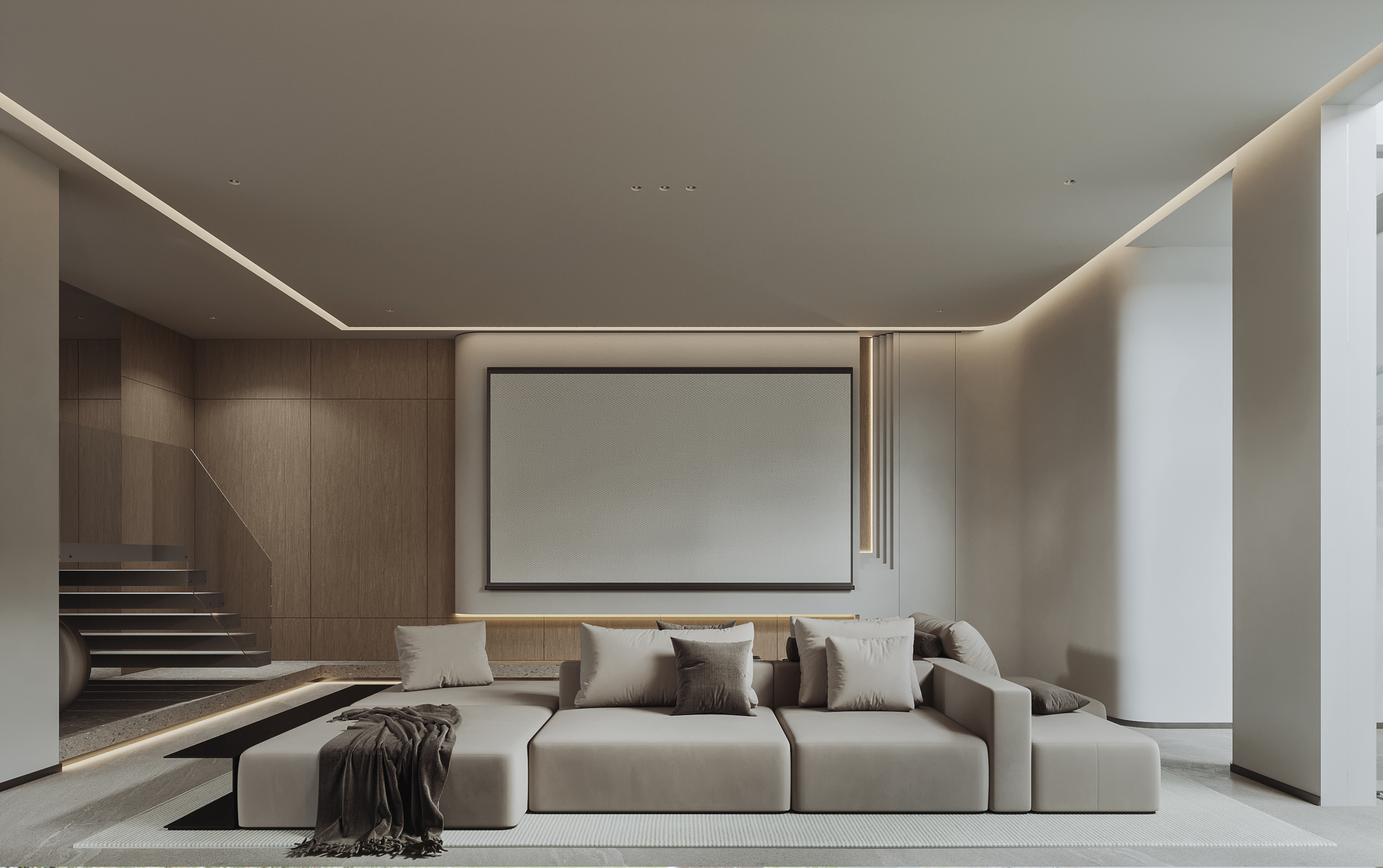 现代极简别墅-7