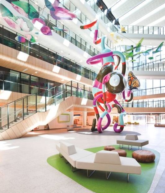 墨尔本皇家儿童医院（含教学大楼）室内设计丨澳大利亚墨尔本-17