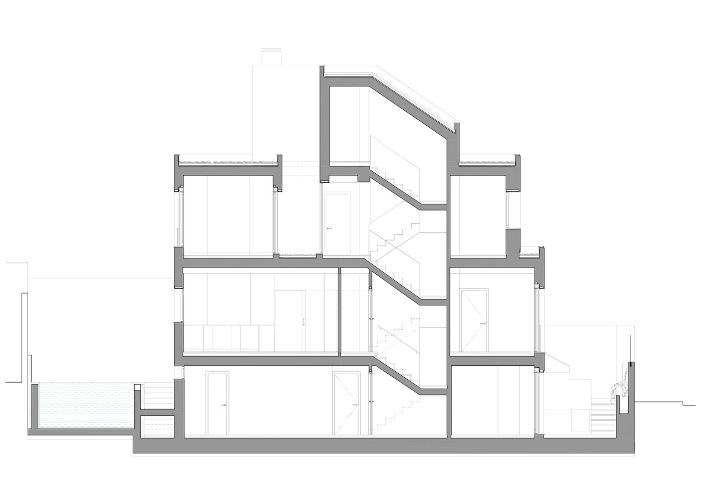 西班牙 A&N 别墅 | 空间与光的游戏-74