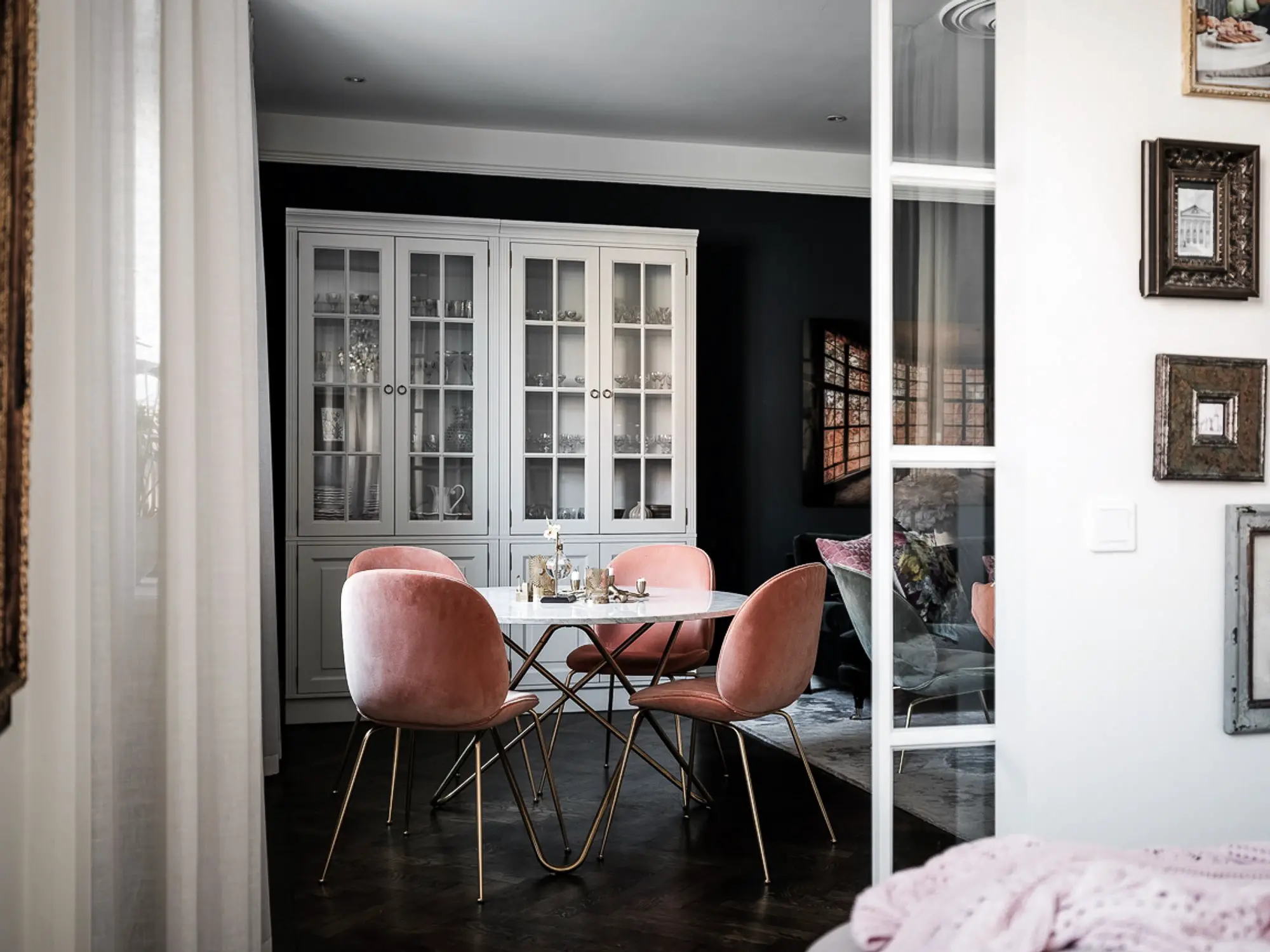 双面采光，61 平米经典 chic 公寓设计-8