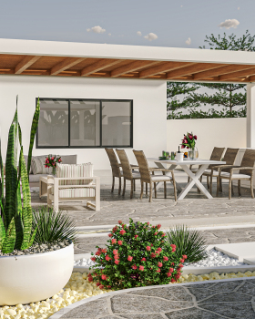 FARMHOUS LANDSCAPE DESIGN, MUSCAT