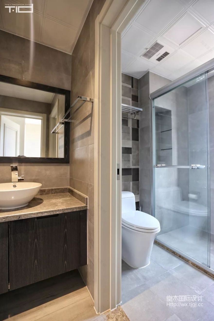 无锡现代简约家居,色彩跳跃打造舒适空间-73