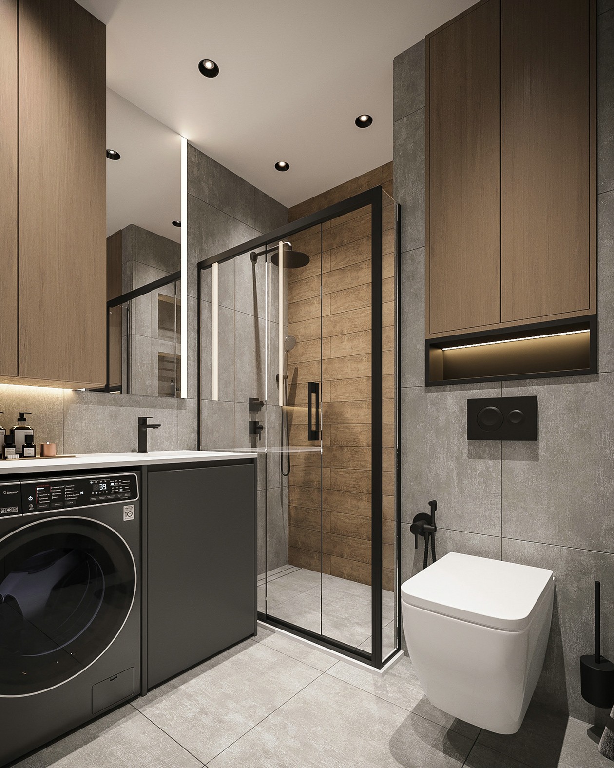 50㎡小空间公寓设计 超舒适！-17