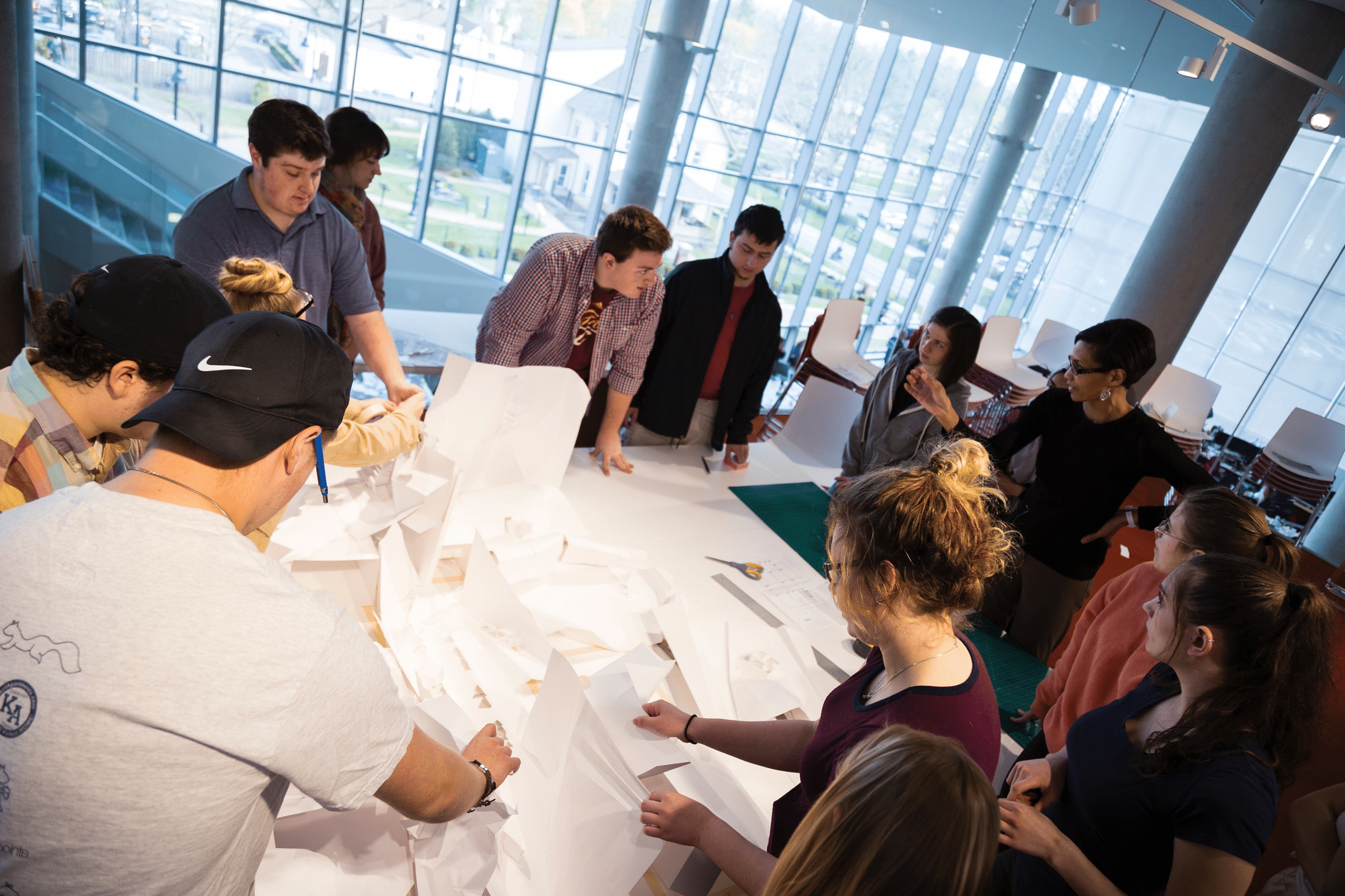 肯特州立大学建筑与环境设计学院大楼丨美国丨Weiss,Manfredi-40