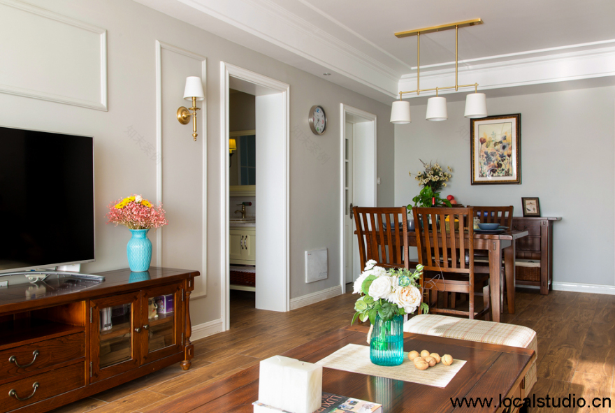 金鹰国际花园·北美之家风格设计-17