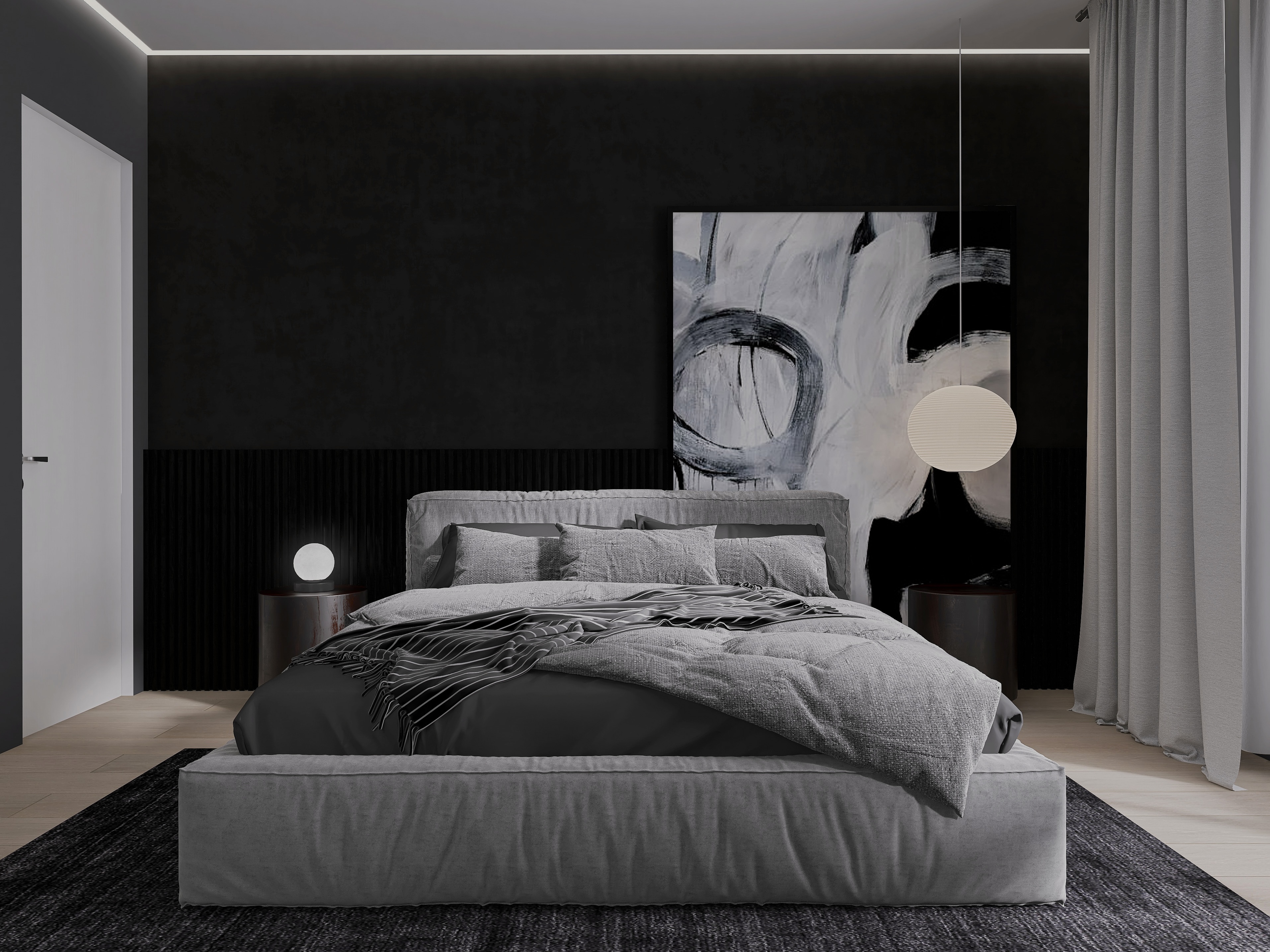 Minimalist interior design apartments-4