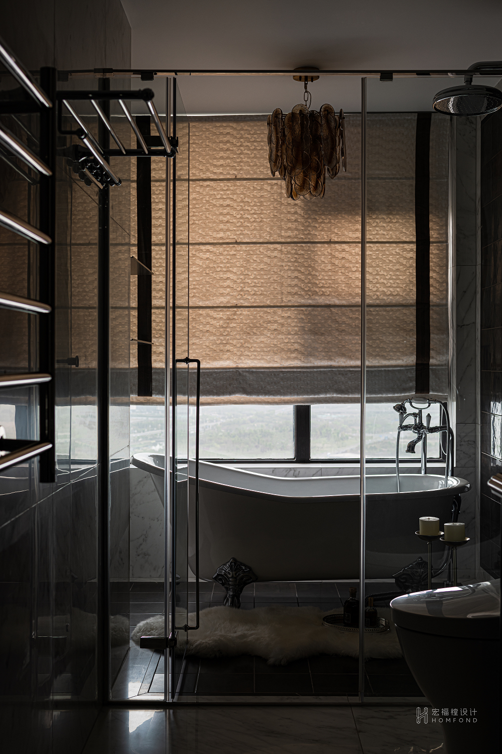 法式轻奢风格四室两厅设计丨中国成都丨成都宏福樘设计-74