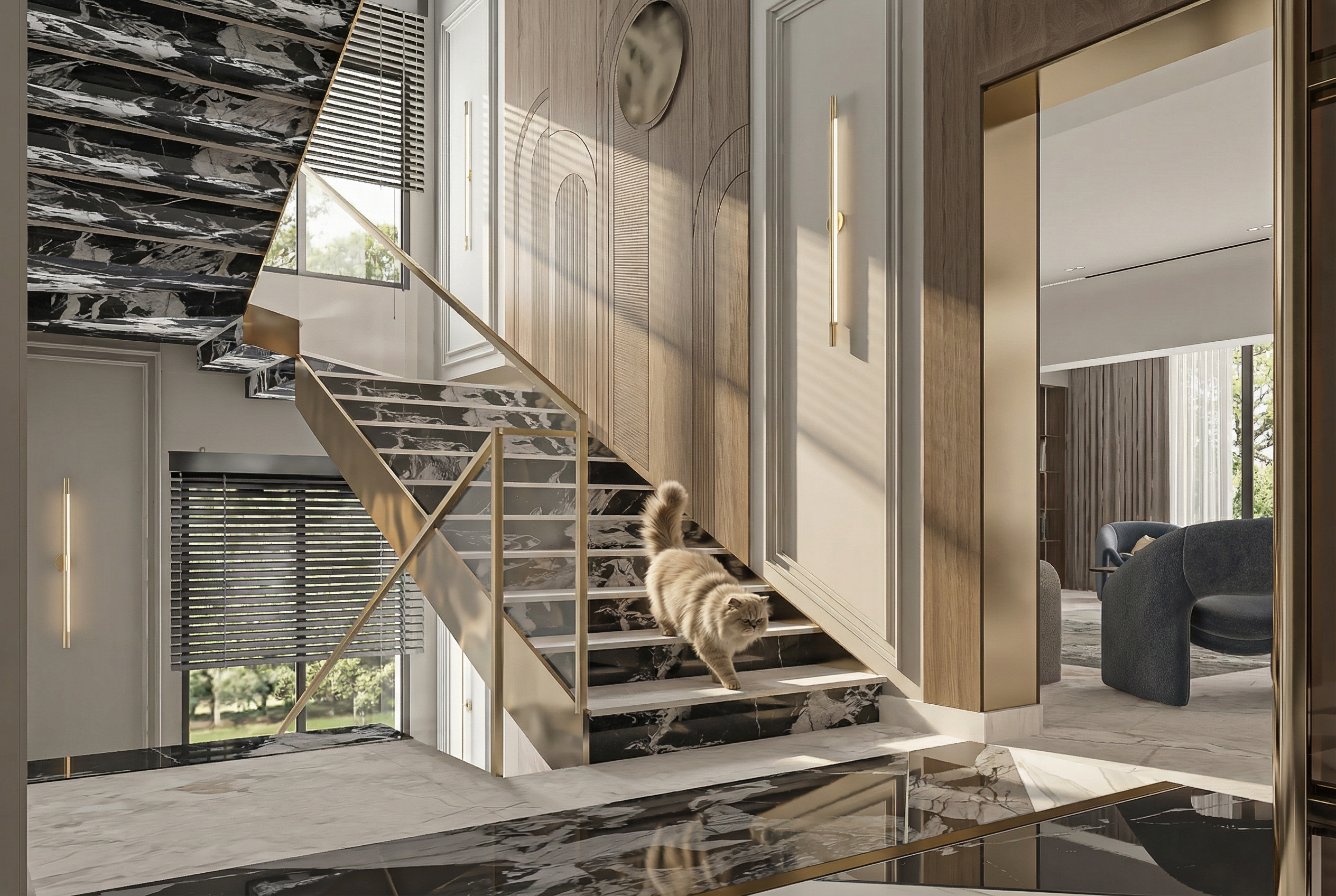 Luxury neoclassic recetion-5