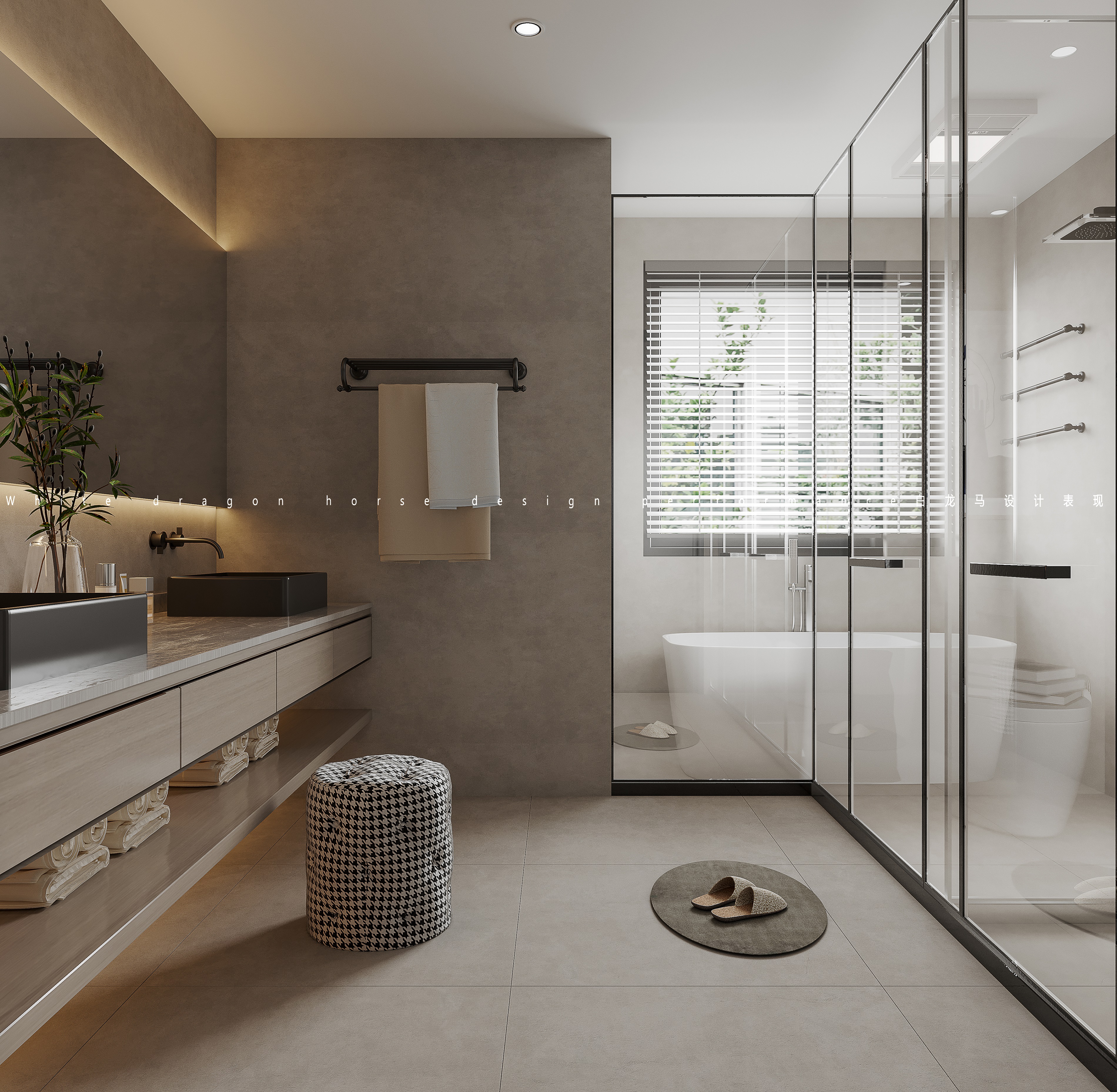 现代家装表现——白龙马效果图-7