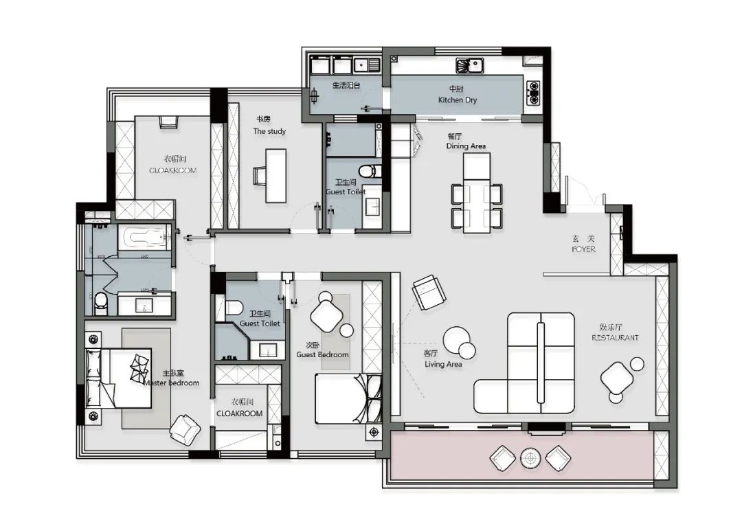 金科·九曲河丨中国重庆丨KD室内设计事务所-18