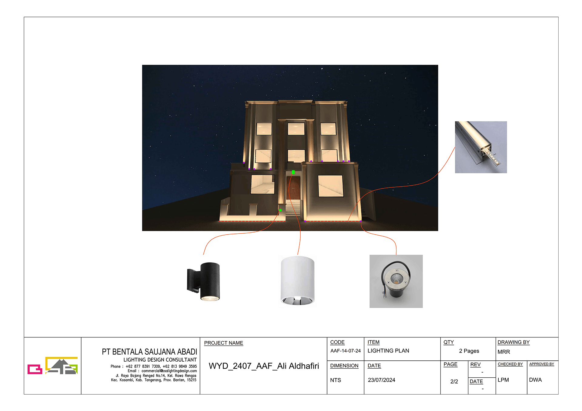 FACADE LIGHTING DESIGN, AAF - KUWAIT-9
