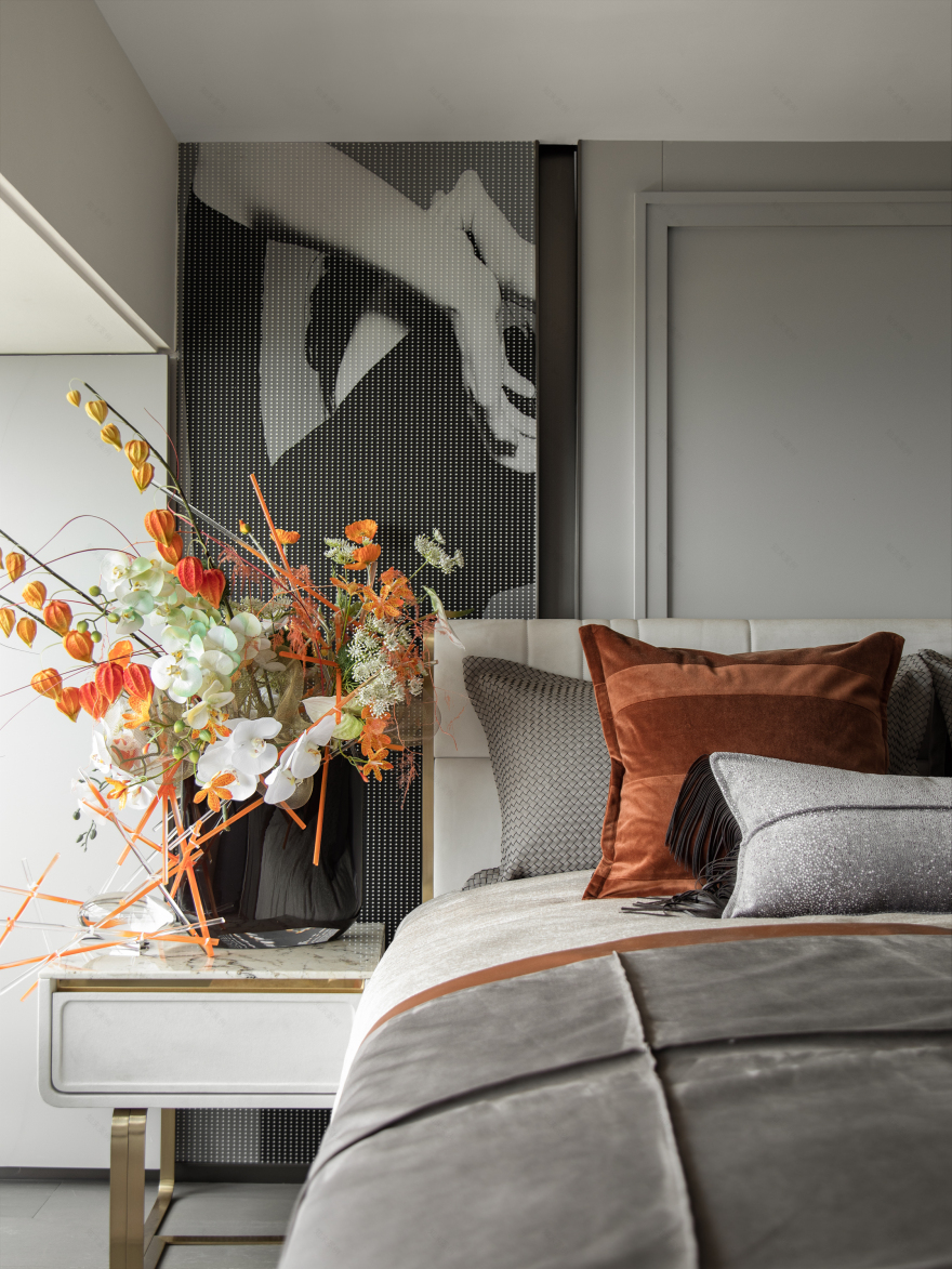 广州纺织城三期高区公寓创意样板房丨中国广州丨HWCD(硬装),安奥拉设计(软装)-56