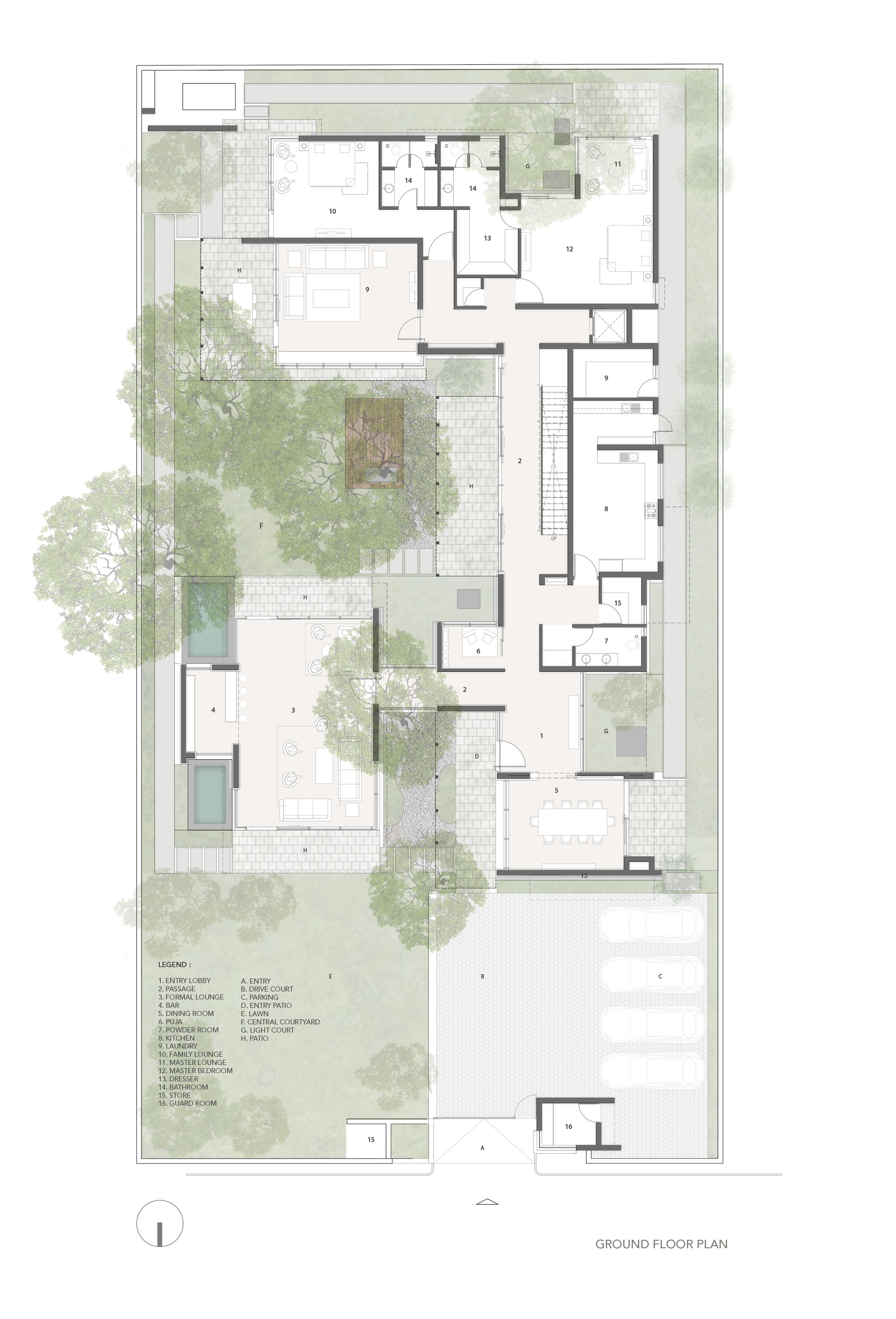 印楝树屋丨印度新德里丨DADA Partners-20