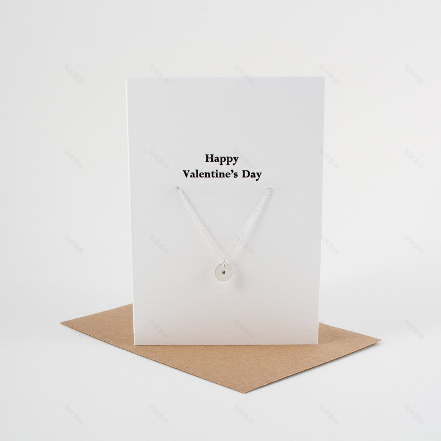 联手打造极简美学,Letterpress Card & Initial Pendant Giftset 惊艳亮相-6