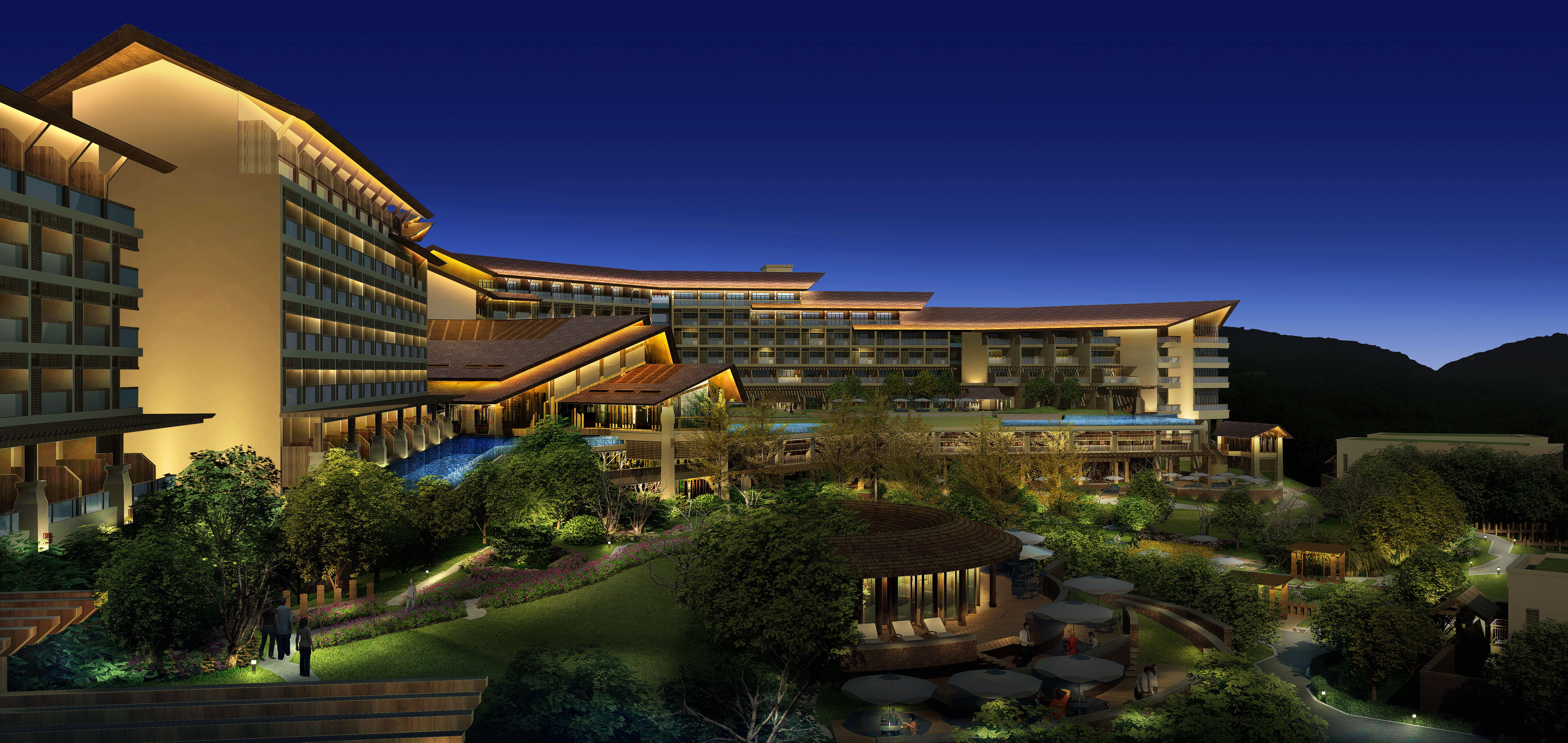 夜景照明效果图整理-5