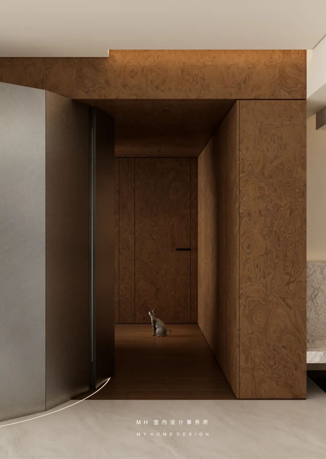 【首发】MH设计新作：自由·归属▏当代豪宅的极简艺术，让生活更有腔调-167