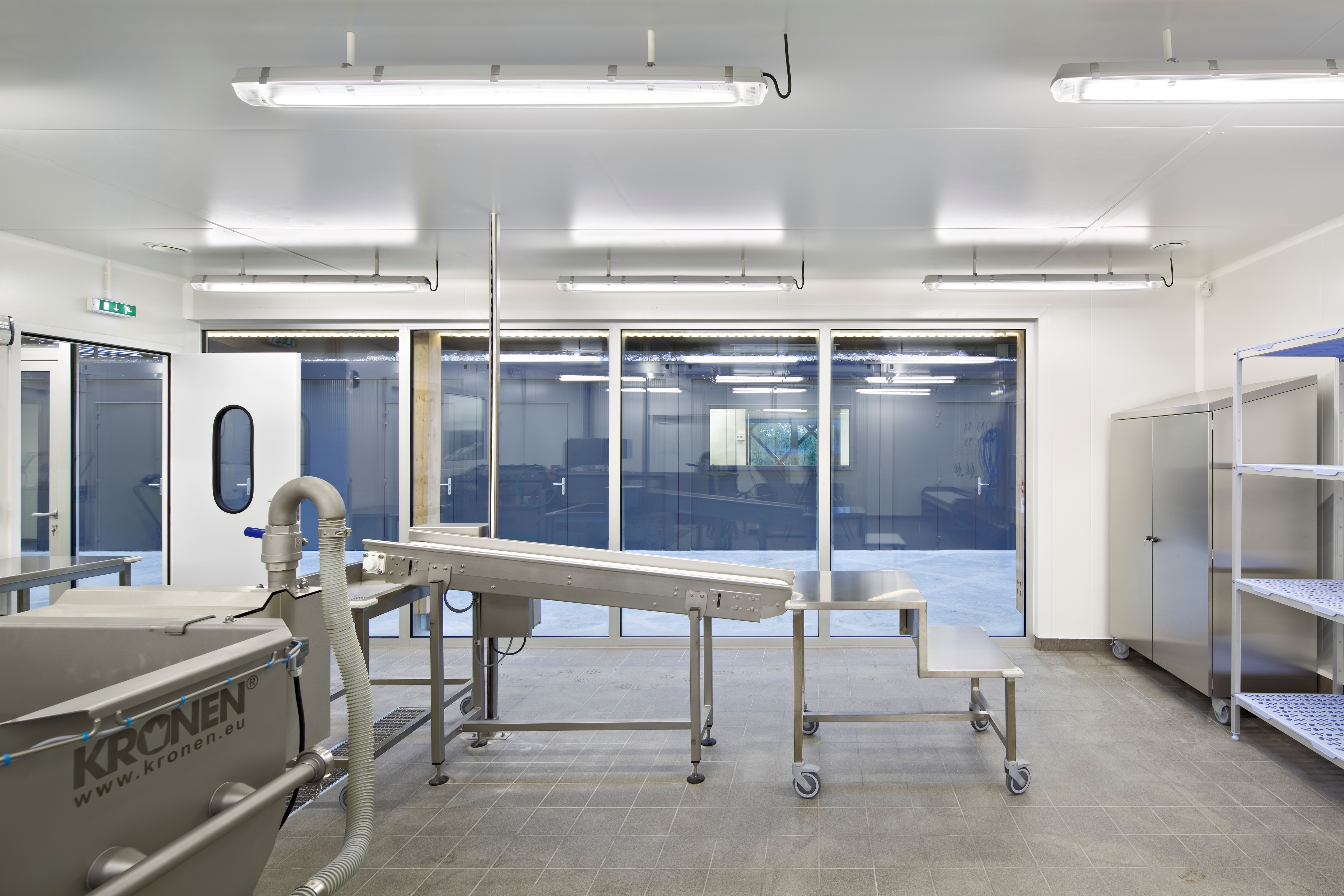 校园绿意 · 蔬菜加工车间与教学结合的设计-73