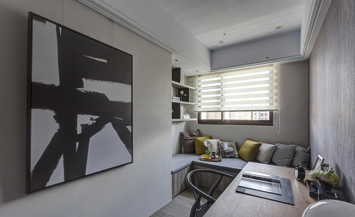 沐澄设计--68坪四房 ‧ 现代风时尚住宅-8