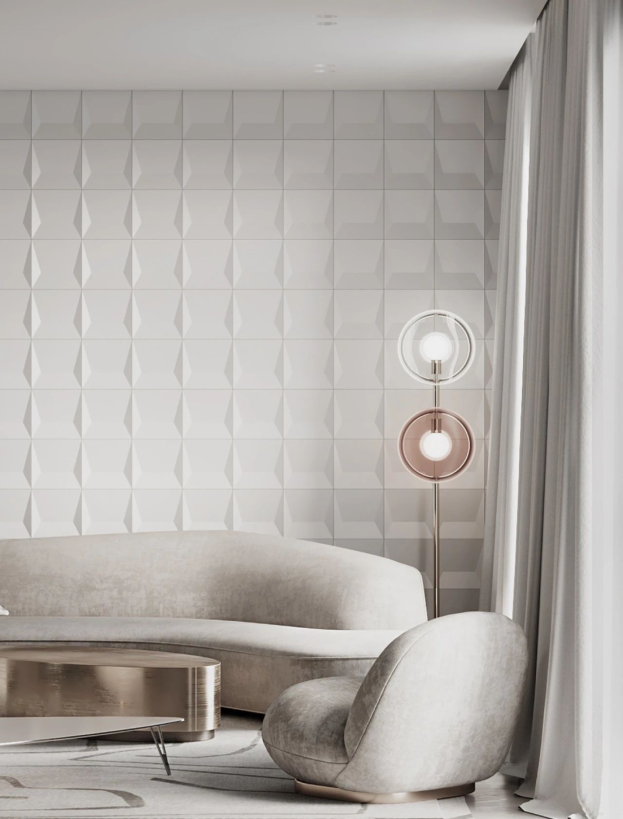 俄罗斯简约优雅公寓设计丨VERITY DESIGN-72