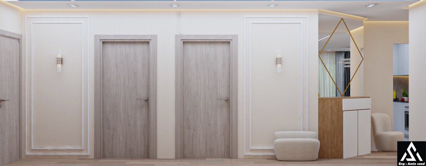 تصميم شقة 150 متر-4