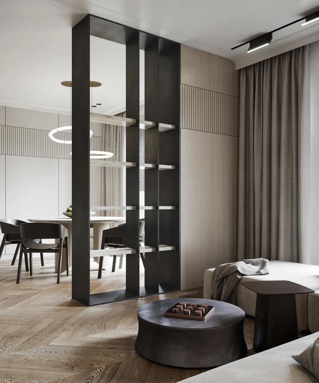 105㎡现代简约家居-9