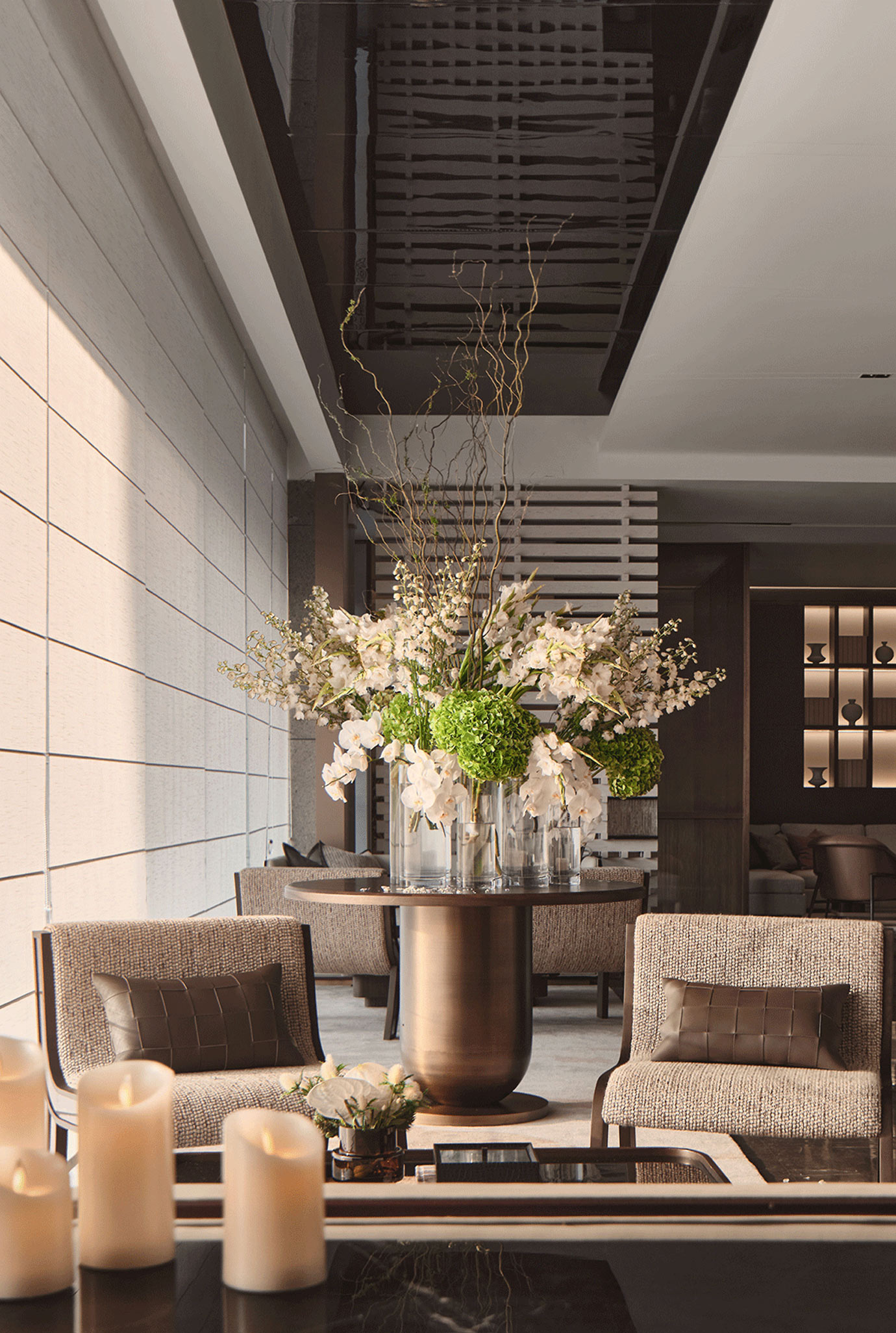 栖霞建设星叶栖悦湾展示中心丨中国南京丨硬装矩阵纵横,软装梵池设计-21