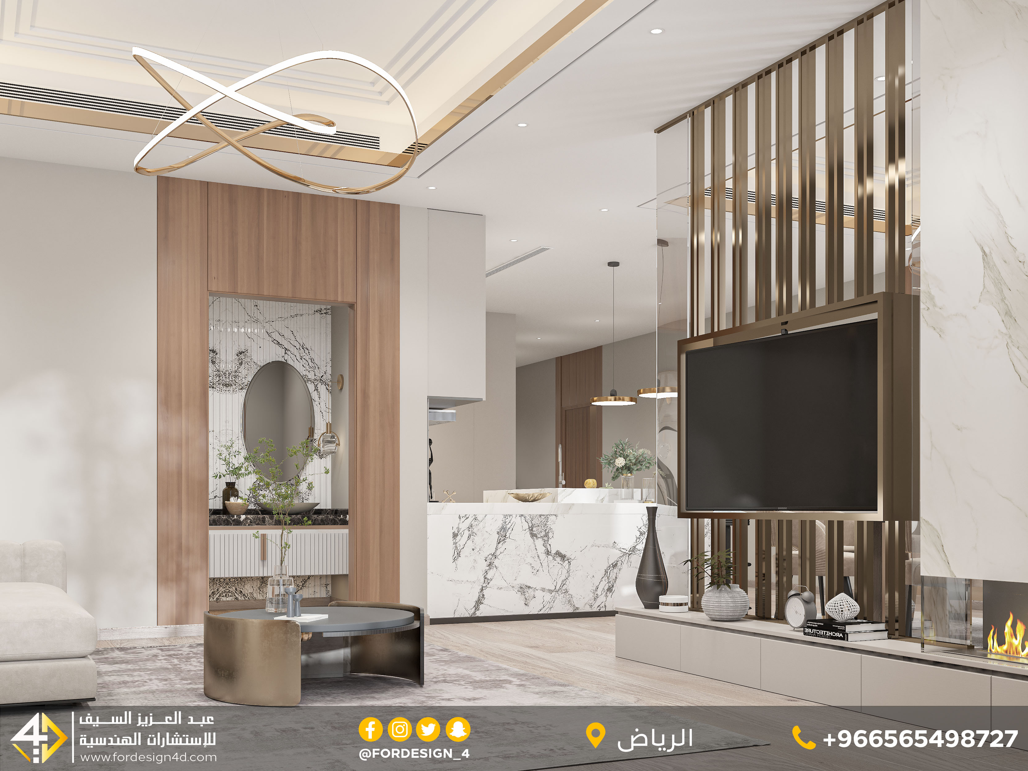 Modern Suite design in palace in KSA-9