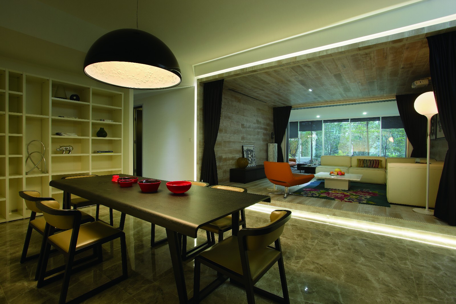 成都时代晶科名苑创意工作室 | 功能导向,花园交流空间-11