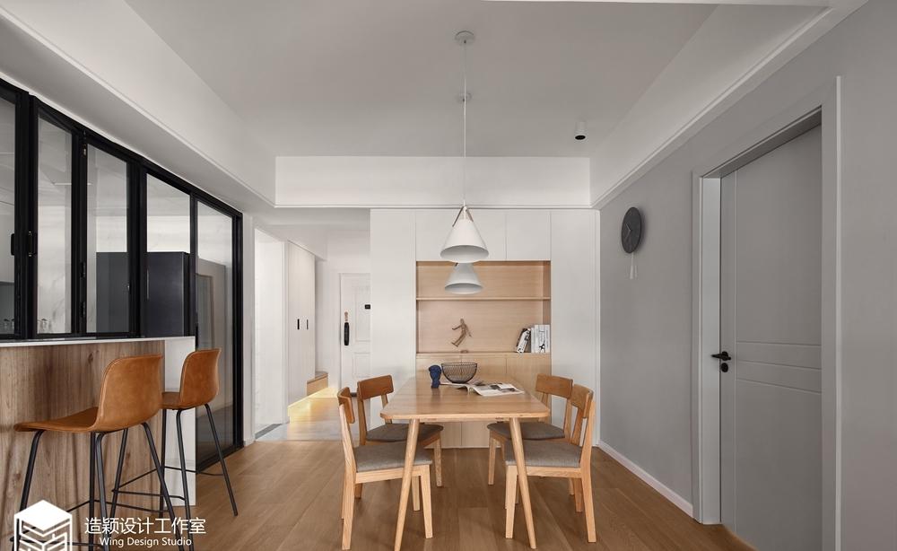 100㎡旧居平层爆改-12